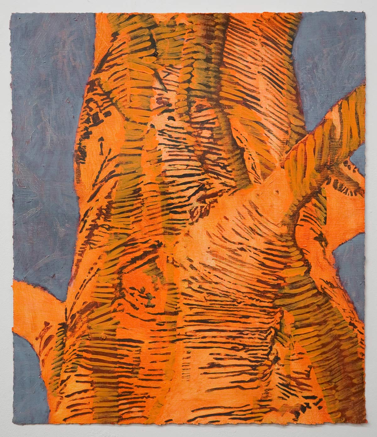 Merle Temkin, Copper Beech Trunk, 2012